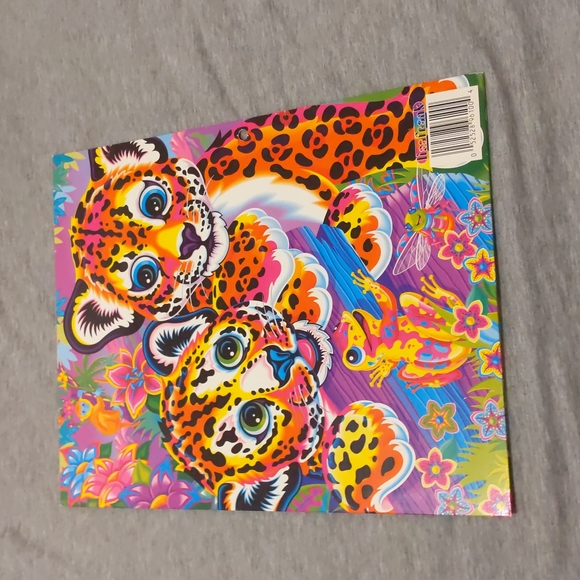 Vintage Lisa Frank Folder Hunter & Chipper Leopard - Picture 5 of 5